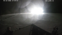 Sjezdovka, panorama východ