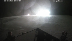 Sjezdovka, panorama východ