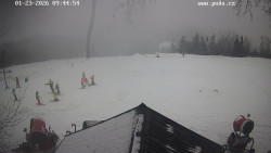 Sjezdovka, panorama východ