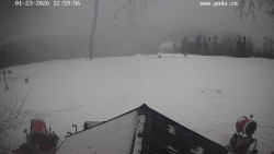 Sjezdovka, panorama východ