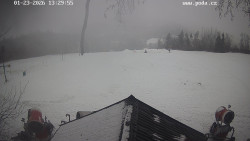 Sjezdovka, panorama východ