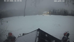 Sjezdovka, panorama východ