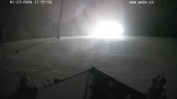 Sjezdovka, panorama východ