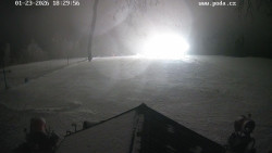 Sjezdovka, panorama východ