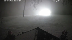 Sjezdovka, panorama východ