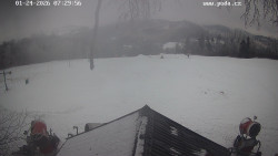 Sjezdovka, panorama východ