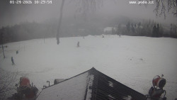 Sjezdovka, panorama východ