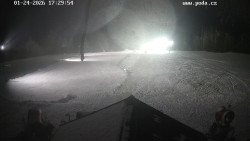 Sjezdovka, panorama východ