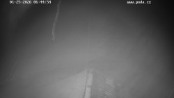 Sjezdovka, panorama východ