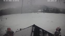 Sjezdovka, panorama východ