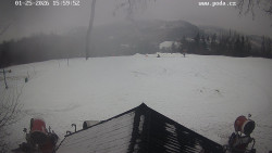 Sjezdovka, panorama východ