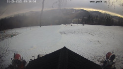 Sjezdovka, panorama východ