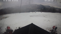 Sjezdovka, panorama východ