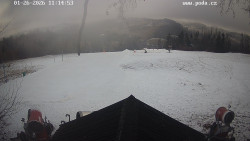 Sjezdovka, panorama východ