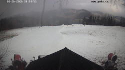 Sjezdovka, panorama východ