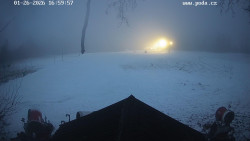 Sjezdovka, panorama východ