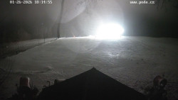 Sjezdovka, panorama východ