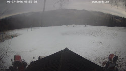 Sjezdovka, panorama východ