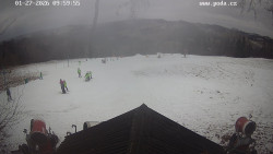 Sjezdovka, panorama východ