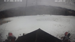 Sjezdovka, panorama východ