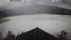 Sjezdovka, panorama východ