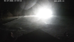 Sjezdovka, panorama východ