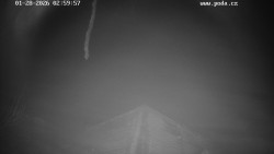 Sjezdovka, panorama východ