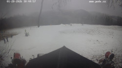 Sjezdovka, panorama východ