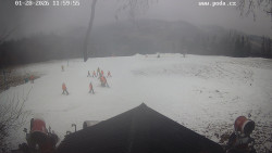 Sjezdovka, panorama východ