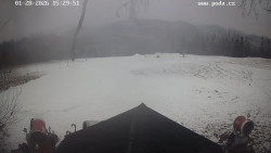 Sjezdovka, panorama východ