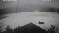 Sjezdovka, panorama východ