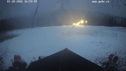 Sjezdovka, panorama východ