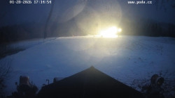 Sjezdovka, panorama východ