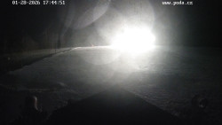 Sjezdovka, panorama východ