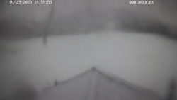 Sjezdovka, panorama východ