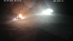 Sjezdovka, panorama východ