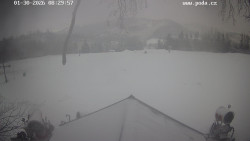 Sjezdovka, panorama východ