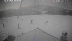 Sjezdovka, panorama východ