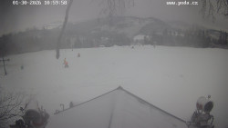 Sjezdovka, panorama východ