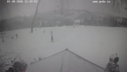 Sjezdovka, panorama východ