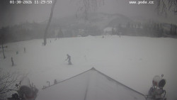 Sjezdovka, panorama východ