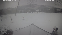 Sjezdovka, panorama východ