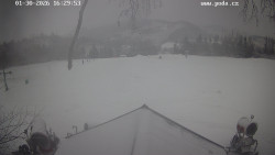 Sjezdovka, panorama východ