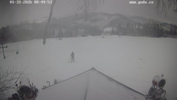 Sjezdovka, panorama východ