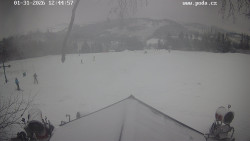 Sjezdovka, panorama východ