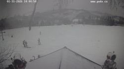 Sjezdovka, panorama východ