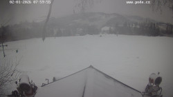 Sjezdovka, panorama východ