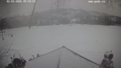 Sjezdovka, panorama východ