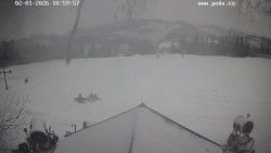 Sjezdovka, panorama východ