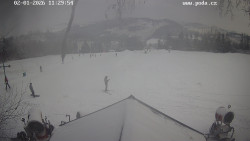 Sjezdovka, panorama východ